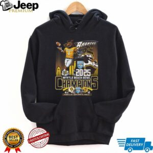 Western Michigan Broncos 2025 Myrtle Beach Bowl Champions T Shirt