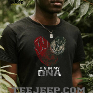 Wisconsin Sports Fan It's In My DNA T Shirt