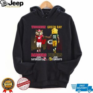 Wisconsin Weekends Badgers & Packers T Shirt Wisconsin Weekends Badgers & Packers T Shirt
