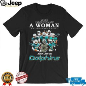 Women's Miami Dolphins Football T Shirt