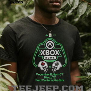 Xbox Bowl Missouri State Bears and Arkansas State Red Wolves Football 2025 December 18 Frisco shirt