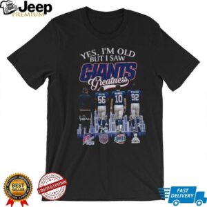 Yes I’m Old But I Saw Giants Greatness Vintage New York Football shirt Yes I’m Old But I Saw Giants Greatness Vintage New York Football shirt