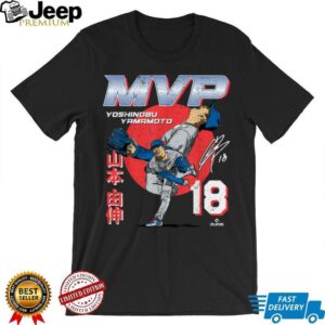 Yoshinobu Yamamoto _ Los Angeles D 2025 World Champ MVP T Shirt Yoshinobu Yamamoto _ Los Angeles D 2025 World Champ MVP T Shirt