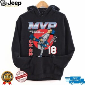 Yoshinobu Yamamoto _ Los Angeles D 2025 World Champ MVP T Shirt