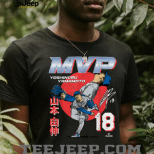 Yoshinobu Yamamoto _ Los Angeles D 2025 World Champ MVP T Shirt
