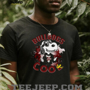 Snoopy Bulldogs State Cool T Shirt