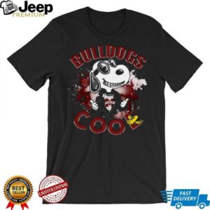 Snoopy Bulldogs State Cool T Shirt