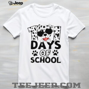 100 Days Of School Dalmatian shirt 100 Days Of School Dalmatian shirt