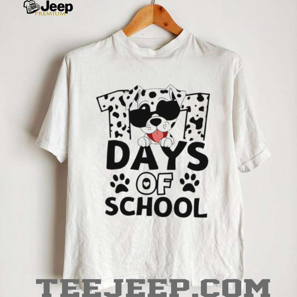 100 Days Of School Dalmatian shirt 100 Days Of School Dalmatian shirt
