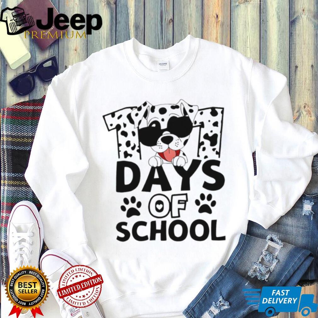 100 Days Of School Dalmatian shirt 100 Days Of School Dalmatian shirt