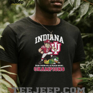 2026 Chick fil A Peach Bowl Indiana Champions Apparel Shirt
