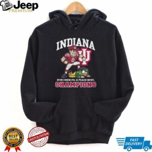 2026 Chick fil A Peach Bowl Indiana Champions Apparel Shirt