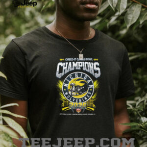 Michigan Wolverines 2026 Cheez It Citrus Bowl Champions T Shirt Michigan Wolverines 2026 Cheez It Citrus Bowl Champions T Shirt