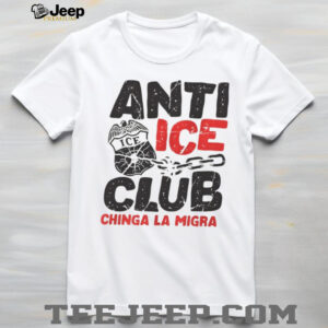 Abolish Ice No Human Is Illegal anti Ice Cub Chinga La Migra shirt
