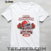 Alabama Crimson Tide vs. Oklahoma Sooners 2025 CFP First Round T Shirt Alabama Crimson Tide vs. Oklahoma Sooners 2025 CFP First Round T Shirt
