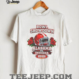 Alabama Crimson Tide vs Indiana Hoosiers Bowl Game Rose Bowl Showdown 2026 shirt