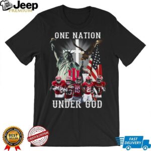 American Flag & Statue of Liberty One Nation Under God Tee American Flag & Statue of Liberty One Nation Under God Tee