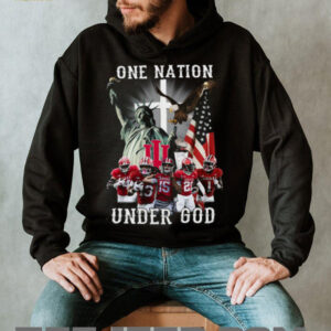 American Flag & Statue of Liberty One Nation Under God Tee