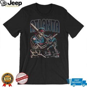Atlanta Baseball Skeletons T Shirt
