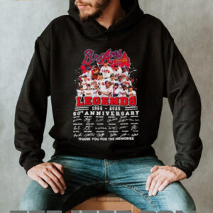 Atlanta Braves Legends 60th Anniversary 1966 2026 History T Shirt Atlanta Braves Legends 60th Anniversary 1966 2026 History T Shirt