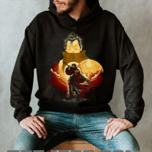 Auron Final Fantasy X Samurai Anime Silhouette Character T Shirt Auron Final Fantasy X Samurai Anime Silhouette Character T Shirt
