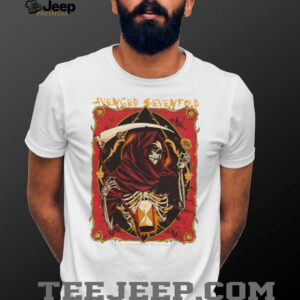 Avenged Sevenfold Grim Reaper Scythe Hourglass Graphic T Shirt