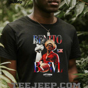 Bad Bunny Benito Bowl LX Levi’s Stadium Super Bowl Halftime Show t shirt