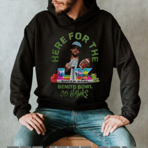 Bad Bunny Benito Bowl Super Bowl LIX 2026 Go Hawks Football T Shirt