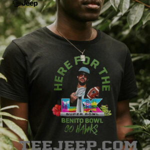 Bad Bunny Benito Bowl Super Bowl LIX 2026 Go Hawks Football T Shirt