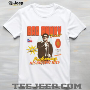 Bad Bunny Benito Vintage 90s Style Concert Performance T Shirt