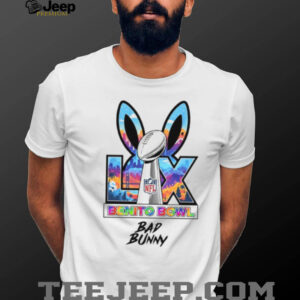 Bad Bunny Bunny Ears Super Bowl LX Benito Bowl Logo T Shirt Bad Bunny Bunny Ears Super Bowl LX Benito Bowl Logo T Shirt