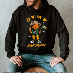 Bad Bunny DTMF Frog Green Bay Football Fan T Shirt Bad Bunny DTMF Frog Green Bay Football Fan T Shirt