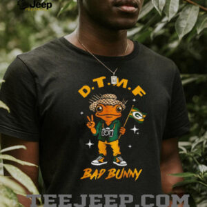 Bad Bunny DTMF Frog Green Bay Football Fan T Shirt