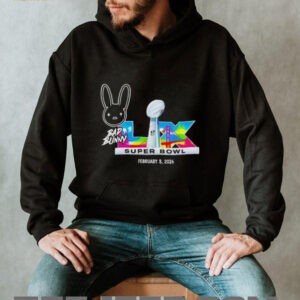Bad Bunny Super Bowl LIX 2026 Commemorative Logo Black T Shirt Bad Bunny Super Bowl LIX 2026 Commemorative Logo Black T Shirt