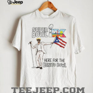 Bad Bunny Super Bowl here for the Benito Bowl LIX shirt