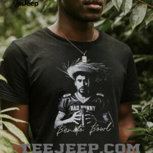 Bad Bunny the Benito Bowl Show Bunny Bowl Halftime Show Football shirt