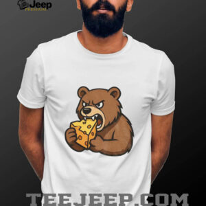 Bear Eating Cheese Chicago Bears shirt