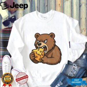 Bear Eating Cheese Chicago Bears shirt
