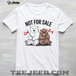 Bear and Beaver Canada and Greenland is not for sale anti Maga shirt