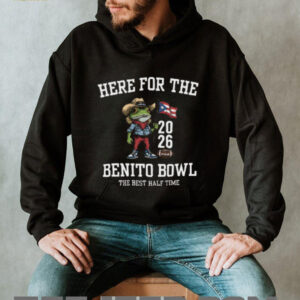 Benito Bowl 2026 Coqui Frog Puerto Rico Football Half Time Tee