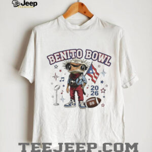 Benito Bowl 2026 Puerto Rico Coqui Frog Mascot Football T Shirt T Shirt