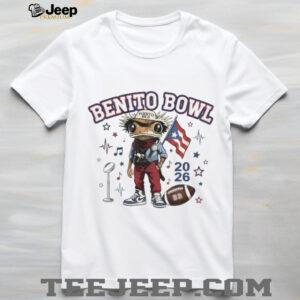 Benito Bowl 2026 Puerto Rico Coqui Frog Mascot Football T Shirt T Shirt