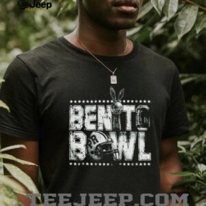 Benito Bowl Bad Bunny PR Helmet Football Super Bowl Event T Shirt
