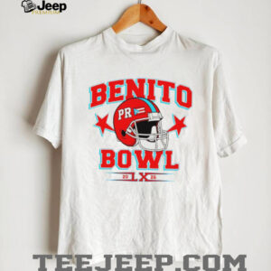 Benito Bowl LX 2026 Bunny Puerto Rico Football helmet shirt
