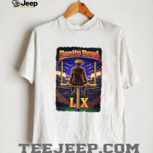 Benito Bowl LX Super Bowl Half Time Show Fan Art Football T Shirt