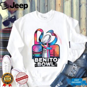 Benito Bowl Super Bowl LIX 2026 Commemorative Football Graphic T Shirt