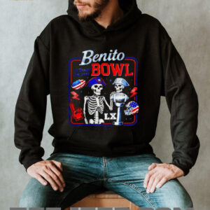 Benito Bowl Super Bowl LX Team Patriot Skeletons Football Graphic Tee
