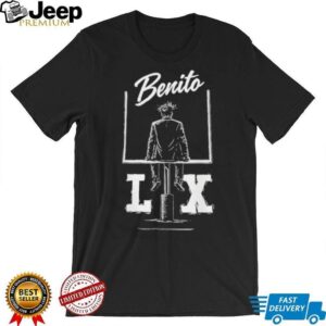 Benito LIX Super Bowl Sunday Goal Post Graphic T Shirt