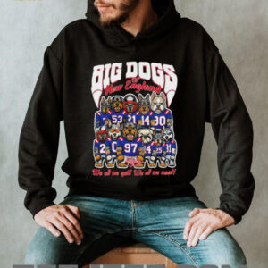 Big Dogs of New England Patriots Football Fan T Shirt Big Dogs of New England Patriots Football Fan T Shirt
