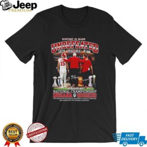Bob Knight Curt Cignetti and Fernando Mendoza Indiana Hoosiers Football Perfection National Championship shirt